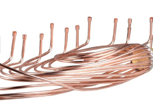 ディストリビューターのセリウムISO 9001の証明のヘッド熱交換器の銅のコイルの管