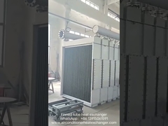 Flat Tube Fin Type Heat Exchanger For Commercial A/C Industrial Refrigeration